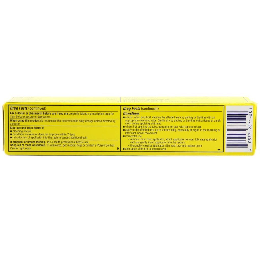 Preparation H Pomada para Hemorroidas Alívio Rápido 57g - Conforto e Bem-Estar - Imagem 3