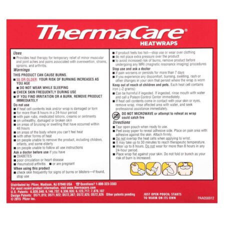 Thermacare, Envoltórios de calor para pescoço, pulso e ombro - 3 Envoltórios - Image 2