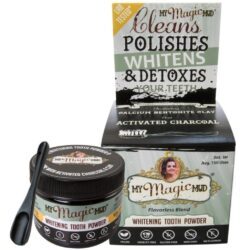 My Magic Mud Clareamento Dental Natural em Pó - 85g: Sorriso Brilhante e Saudável