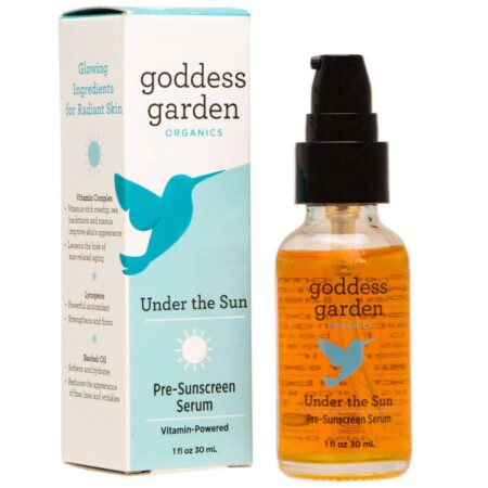 Goddess Garden, Sob o Sol - Serum Pré-Protetor Solar - 30mL (1 oz)