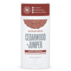 Schmidt's Desodorante Stick Madeira de Cedro e Zimbro - 92g: Proteção Natural e Agradável