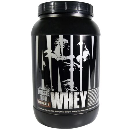 Universal Nutrition Animal Muscle Food Whey, Chocolate - 2 lbs