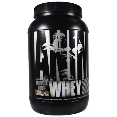 Universal Nutrition, Animal Whey®, Bolo De Canela - 907 g (2 lbs)