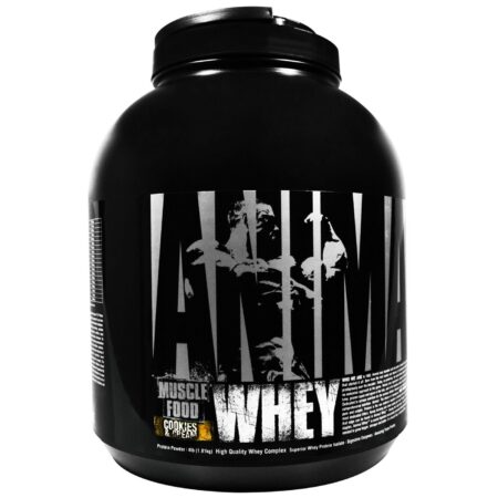 Universal Nutrition Animal Muscle Food Whey, Cookies & Creams - 4 lbs