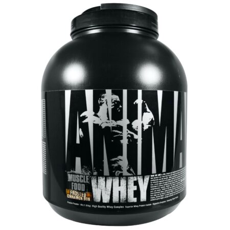 Universal Nutrition Animal Muscle Food Whey, Bolo De Canela Frito - 4 lbs