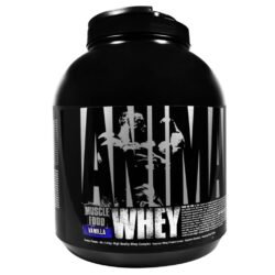 Universal Nutrition Animal Whey Baunilha 1.81 Kg: Proteína Pura para Seus Treinos