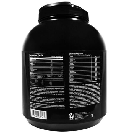 Universal Nutrition. Animal Whey, Sabor Baunilha - 1.81 Kg (4 lbs) - Image 2