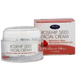 Life-Flo Rosehip Seed Facial Cream 50ml - Creme Facial de Rosa Mosqueta Puro