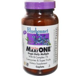 Bluebonnet Nutrition MAXI One Ferro Livre 90 Caplets: Seu Multivitamínico Essencial para Brasileiros