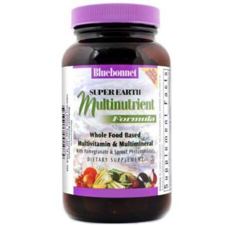 Bluebonnet Nutrition Super Earth MultiNutrient, Iron Free - 45 Caplets