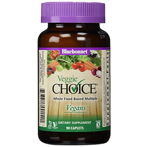 Bluebonnet Nutrition Targeted Multiples Veggie Choice - 90 Cápsulas Veganas