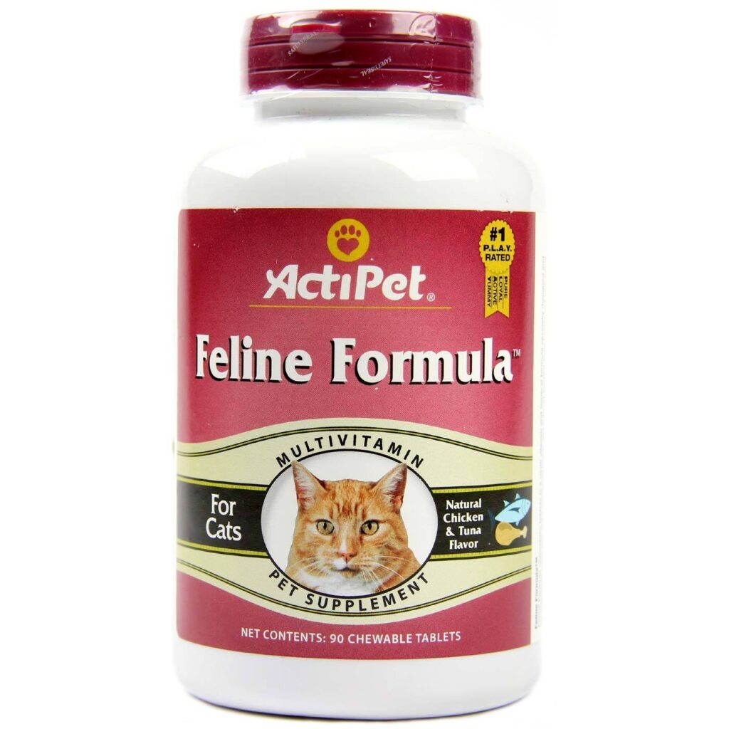 ActiPet Fórmula Feline 90 Mastigáveis: Saúde e Bem-Estar para seu Gato no Brasil
