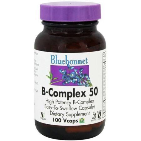 Bluebonnet Nutrition, B-Complexo 50 - 100 Cápsulas Vegetarianas