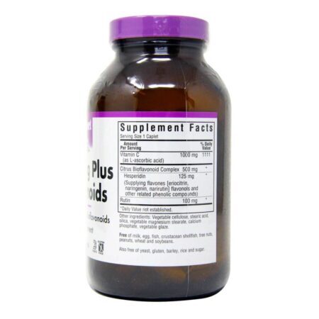 Bluebonnet Nutrition Vitamina C-1000 mg com Bioflavonóides - 180 Cápsulas - Imagem 3
