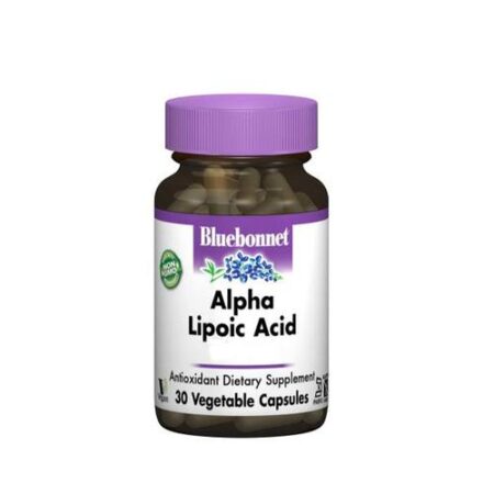 Bluebonnet Nutrition Alpha Lipoic Acid - 200 mg - 30 Cápsulas Vegetarianas