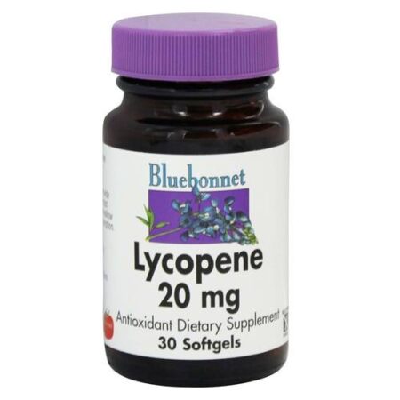 Bluebonnet Nutrition, Licopeno 20 mg - 30 Cápsulas em Gel