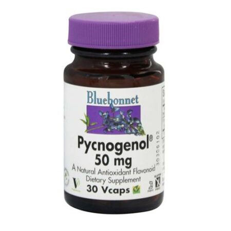 Bluebonnet Nutrition, Pycnogenol® 50 mg - 30 Cápsulas Vegetarianas