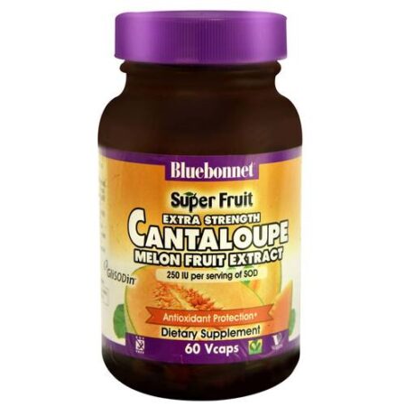 Bluebonnet Nutrition Super Fruit Cantaloupe Melon Fruit Extract - 250 mg - 60 Cápsulas Vegetarianas