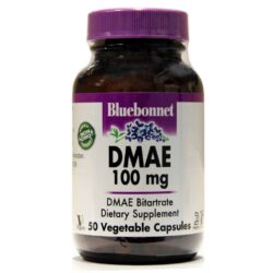 Bluebonnet Nutrition DMAE 100 mg - 50 Cápsulas Vegetarianas: Clareza Mental e Foco Essencial