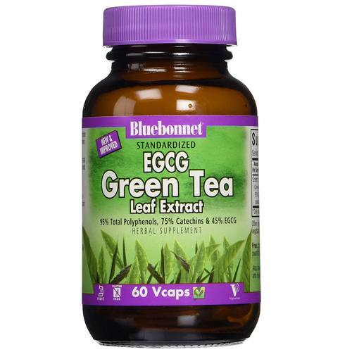 Bluebonnet Nutrition EGCG Chá Verde 350 mg - 60 Cápsulas Vegetarianas | Antioxidante Potente