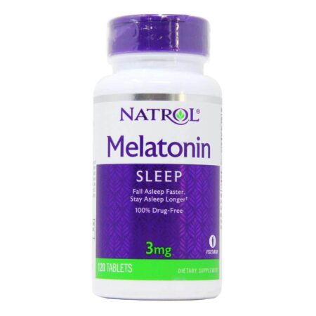 Natrol Melatonina 3 mg 120 Tabletes