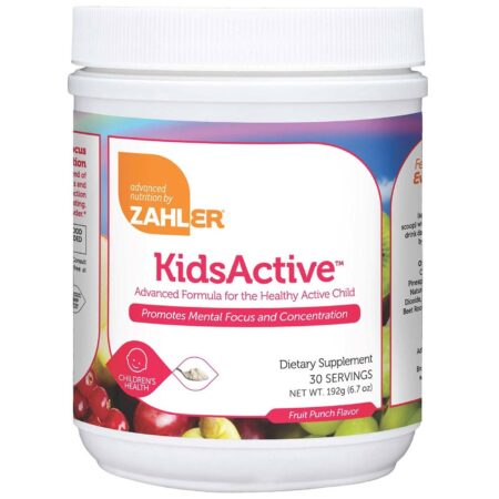 Zahlers, KidsActive™ - Ponche de Frutas - 6.7 oz (192 g)