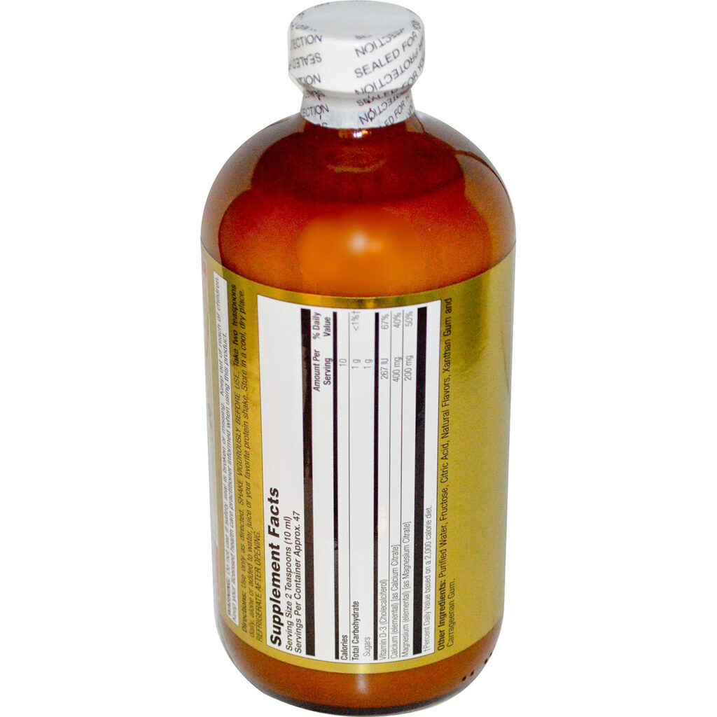 LifeTime Cálcio Magnésio Citrate Morango Natural 473ml - Saúde Óssea e Muscular no Brasil - Imagem 2
