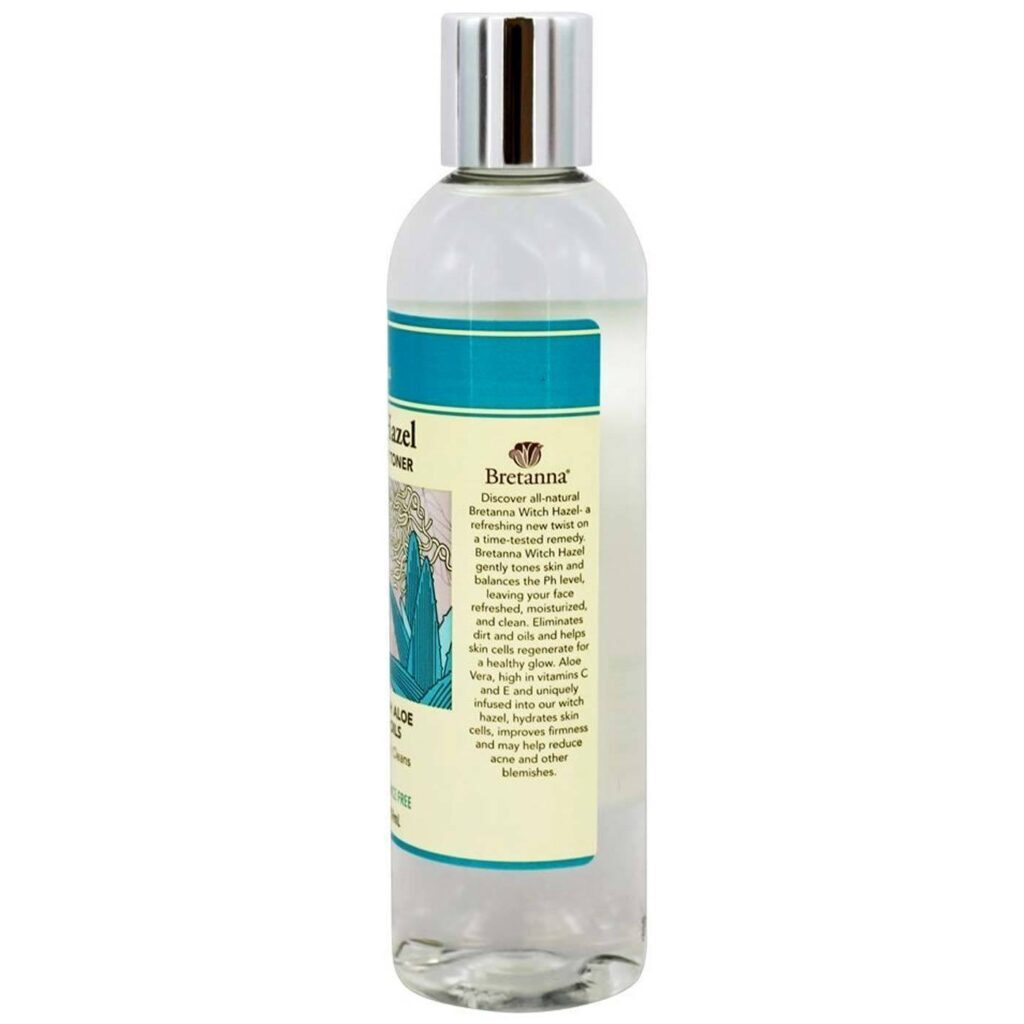 Bretanna Tônico de Hamamélis com Aloe - 259ml para Rosto e Corpo - Imagem 3