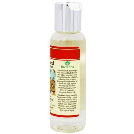 Tônico Facial e Corporal Bretanna Witch Hazel Citrus - 63.7g (2.25 oz) - Imagem 3