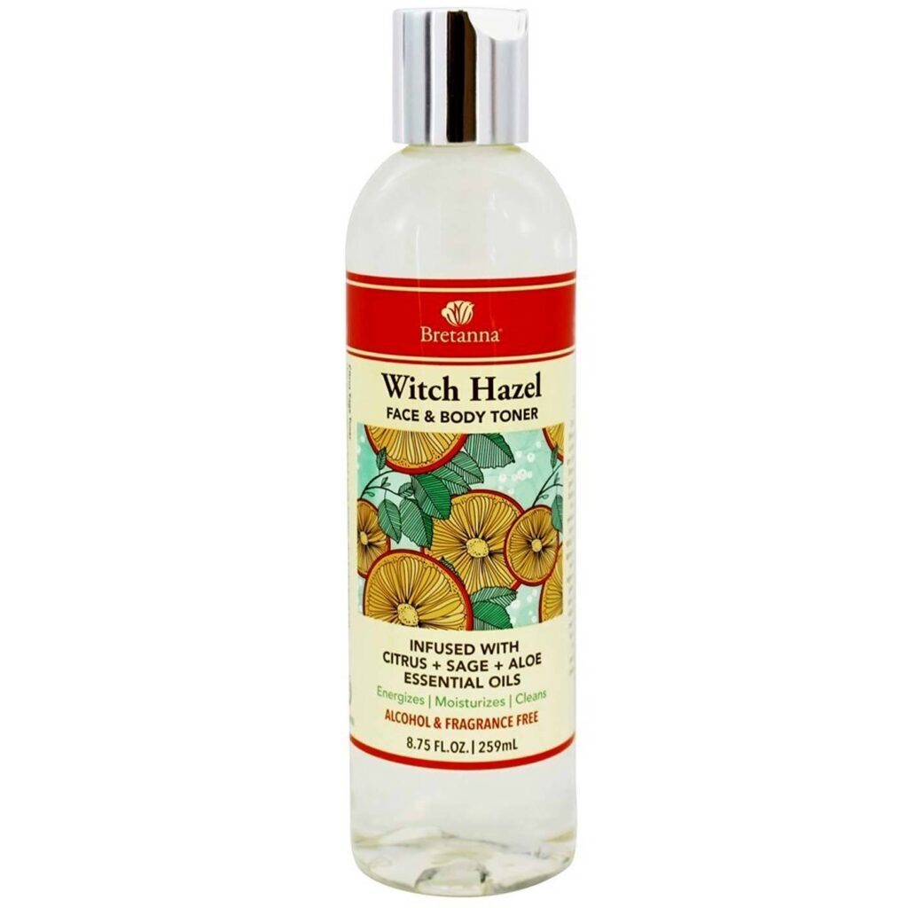 Tônico Facial e Corporal Bretanna Witch Hazel Citrus - 248ml | Purifica e Revitaliza