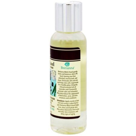 Bretanna Witch Hazel Lavanda: Toner Revitalizante para Rosto e Corpo - 66ml - Imagem 3