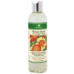 Bretanna Witch Hazel Toner para Rosto e Corpo 259mL (8,75 oz) – Pele Revitalizada