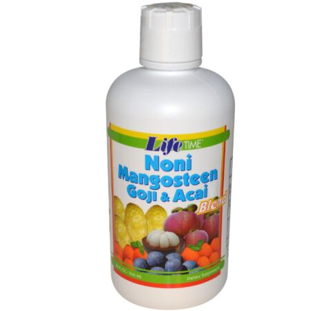 LifeTime, Noni, Mangostão, Goji & Acai Blend - 946 ml