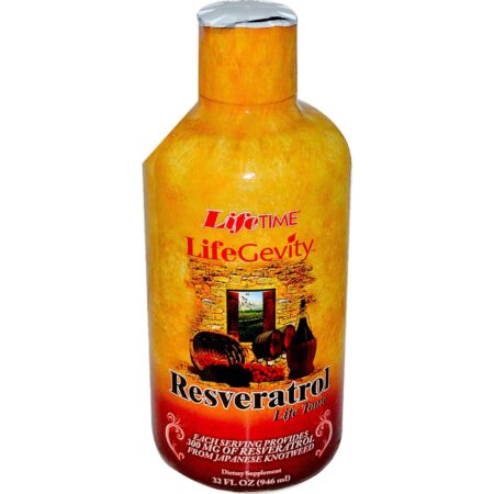 LifeTime, LifeGevity Resveratrol Life Tônico - 946 ml