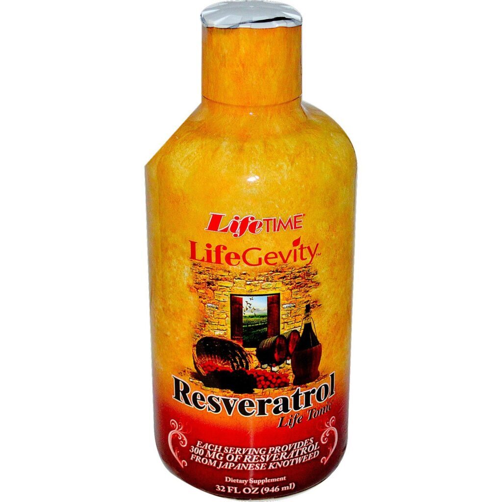 LifeGevity Resveratrol Life Tônico 946ml: Saúde e Vitalidade com Antioxidação Avançada