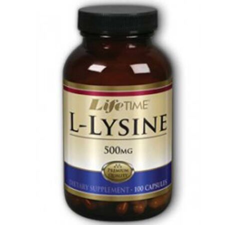 LifeTime L-Lysine 500 mg - 100 Cápsulas