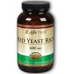 LifeTime Red Yeast Rice 600mg - Arroz de Levedura Vermelha 120 Cápsulas Vegetarianas
