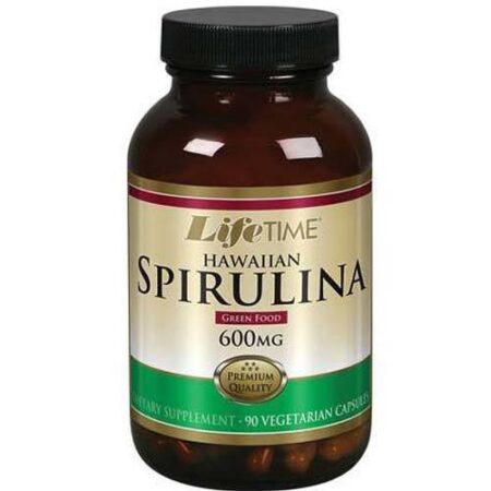 LifeTime Hawaiian Spirulina 600 mg - 90 Cápsulas Vegetarianas