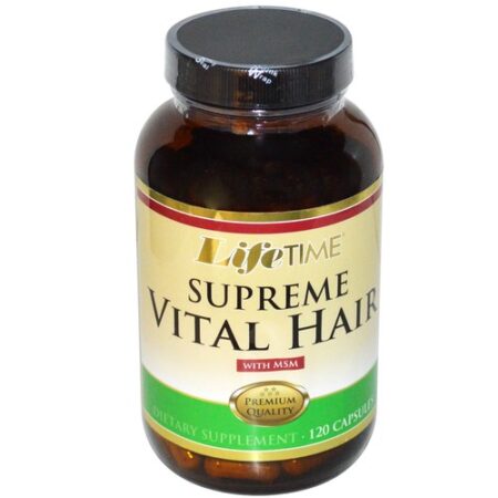 LifeTime Supreme Vital Hair com MSM - 120 Cápsulas