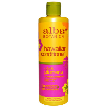 Alba Botanica, Condicionador Havaiano Colorante Plumeria - 32 oz