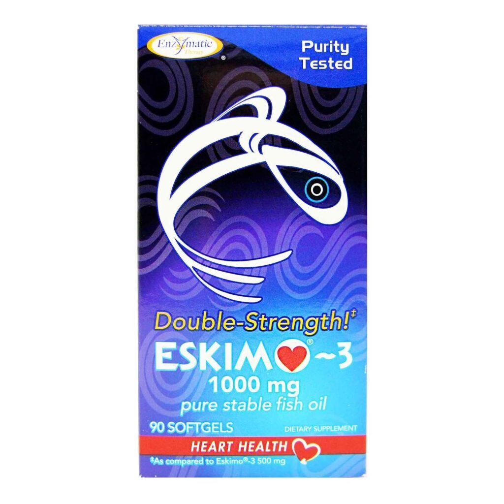 Esquimó-3 Força Dupla 90 Cápsulas em Gel: Ômega 3 Premium para Saúde Cardiovascular e Cognitiva
