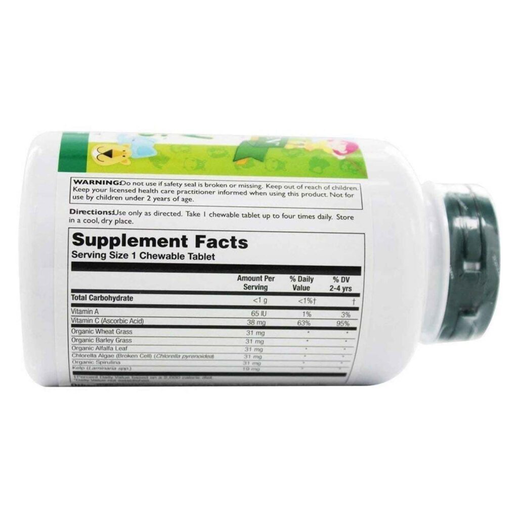 Sunny Green Gostoso Verdes Fruit Punch 120 Mastigáveis - Nutrição Essencial Diária - Imagem 2
