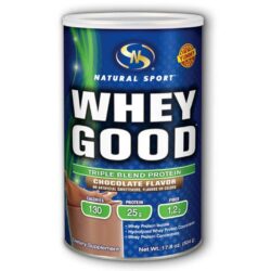 Natural Sport Proteína Whey Good Sabor Chocolate 498g - Ganho Muscular e Recuperação
