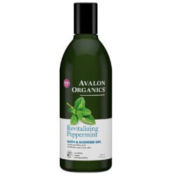 Avalon Organics Gel de Banho Hortelã-Pimenta – Refrescância Revigorante 355mL