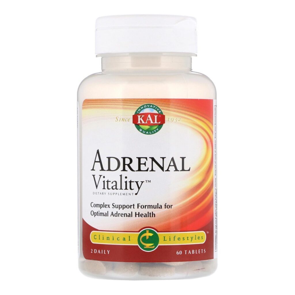Kal Vitalidade Adrenal - 60 Tabletes: Energia e Bem-Estar para o seu Dia a Dia
