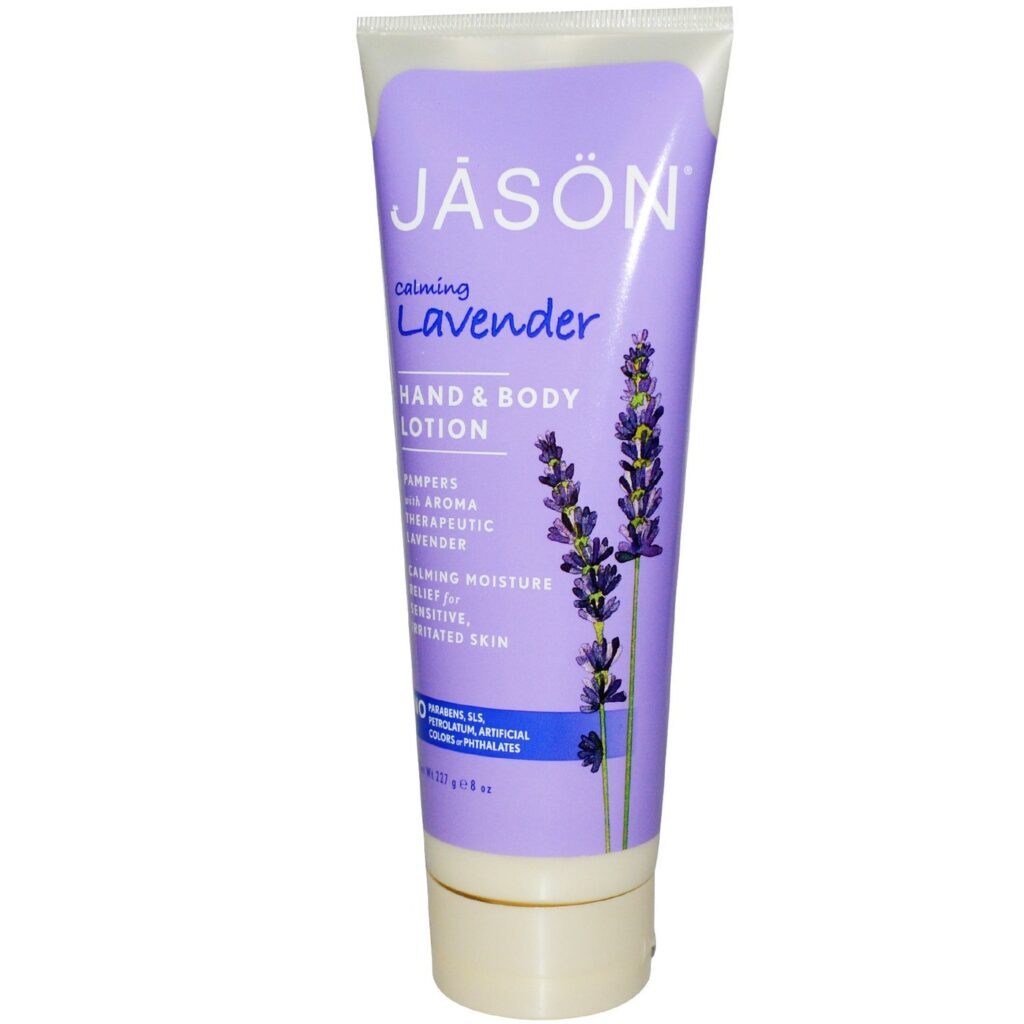 Jason Natural Cosmetics Loção para Mãos e Corpo Alfazema 227g (8oz) Pele Macia