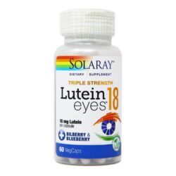 Solaray Lutein Eyes 18 mg - Saúde Ocular Completa 60 Cápsulas