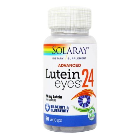 Solaray, Eyes Advanced™ Luteína 24 mg - 60 Cápsulas