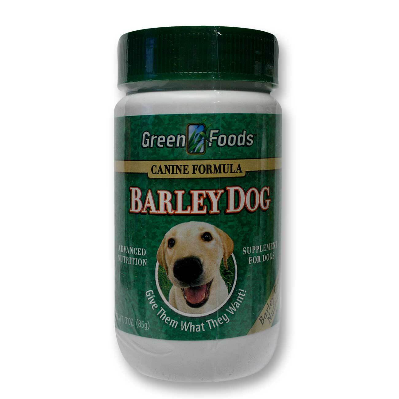 Green Foods Cevada para Cães - 85g (3 oz) - Saúde e Vitalidade