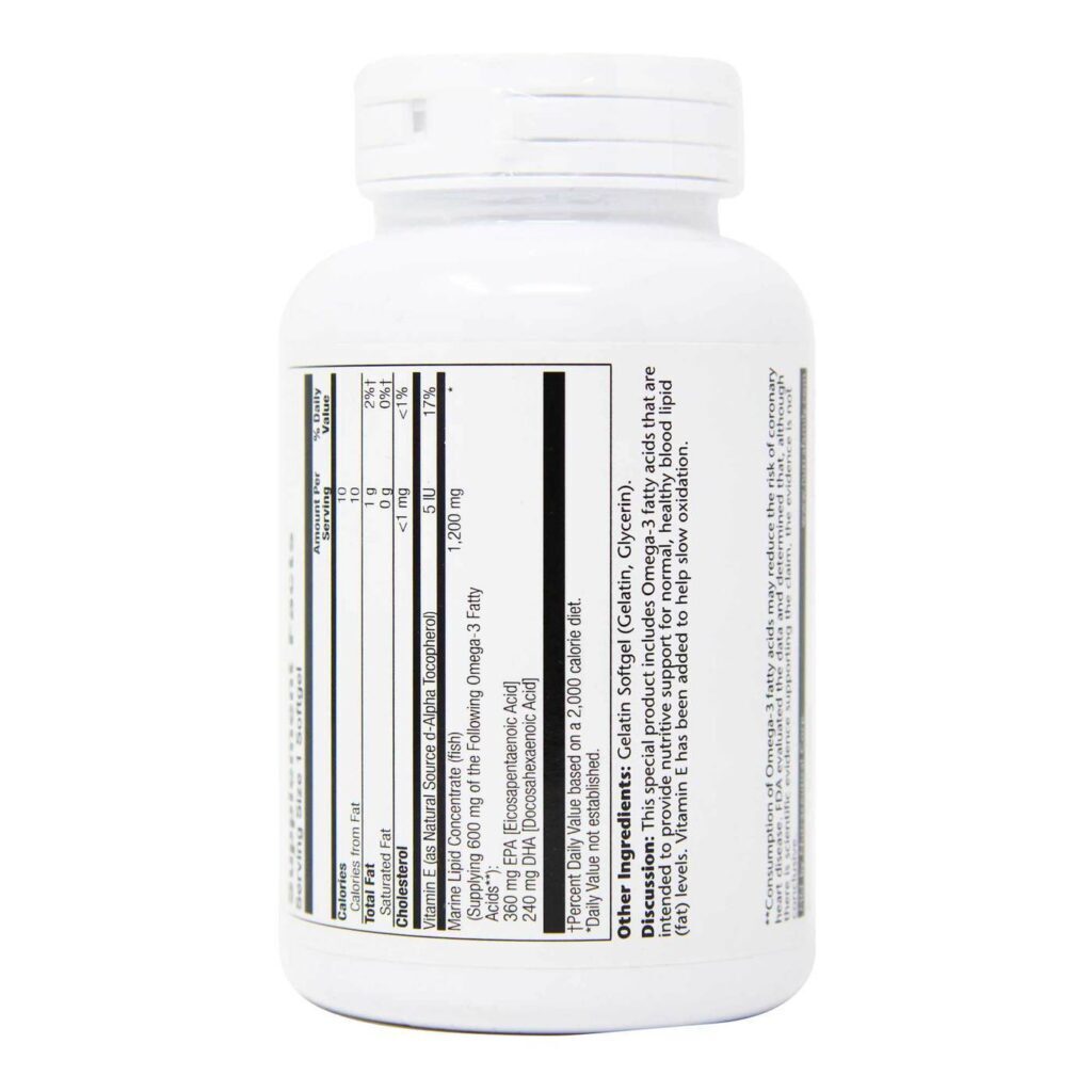 Solaray EPA Super Puro: Ômega 3 de Alta Pureza para Sua Saúde - 90 Cápsulas Gel - Imagem 3